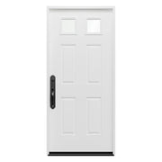 Pella Twin Colonial Light Fiberglass Front Door
