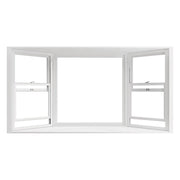 Pella Impervia Fiberglass Bay Window