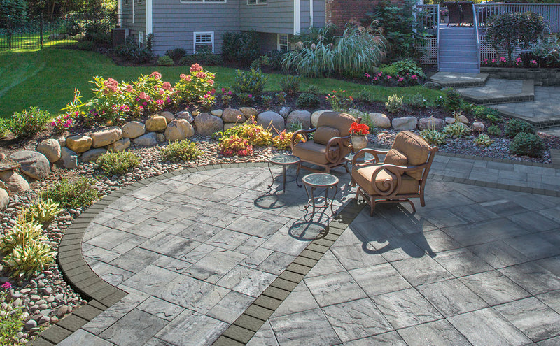 Ledgestone XL 3-Pc. Design Kit – Sherwood Collection | Cambridge Pavers