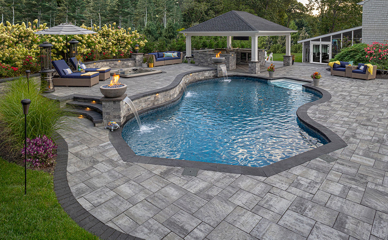 Ledgestone XL 3-Pc. Design Kit – Sherwood Collection | Cambridge Pavers
