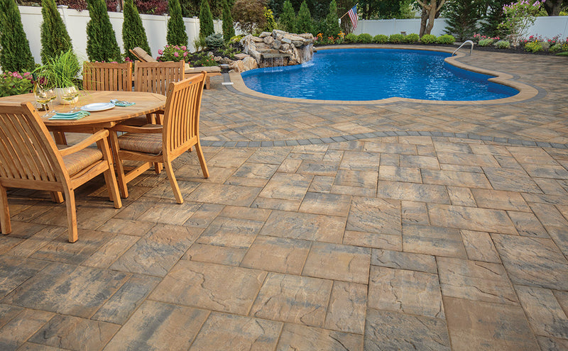 Ledgestone XL 3-Pc. Design Kit – Sherwood Collection | Cambridge Pavers