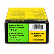 Starborn #10 x 5 in. Coarse Thread Drywall Screws, 1 lb. Box