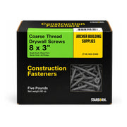 Starborn #8 x 3 in. Coarse Thread Drywall Screws, 5 lb. Box
