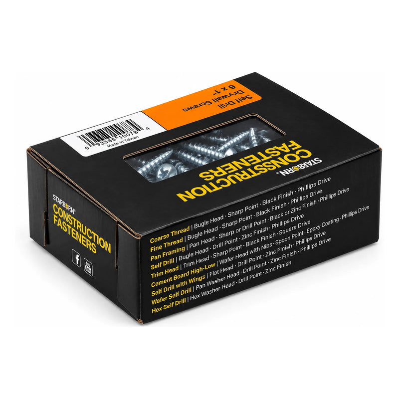 Starborn #6 x 1 in. Self-Drilling Drywall Screws, 1 lb. Box - view 2
