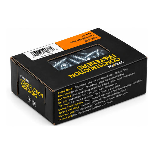 Starborn #6 x 1 in. Self-Drilling Drywall Screws, 1 lb. Box - view 2