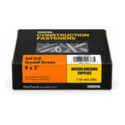 Starborn #8 x 3 in. Self-Drilling Drywall Screws, 1 lb. Box