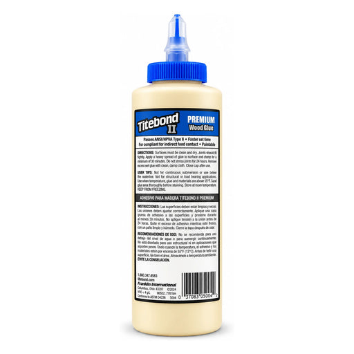 Titebond II Premium Wood Glue, 16 fl. oz. - view 2