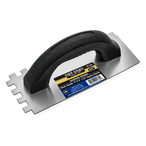 Tuff Stuff 9 in. x 4 in. Trowel, 1/2 in. Square Notch