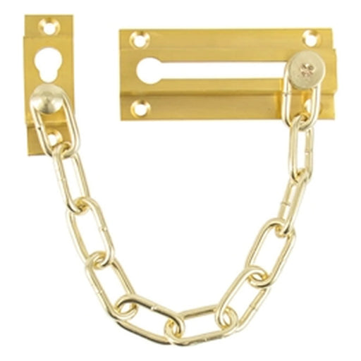 Tuff-Stuff Chain Door Guard, Brass