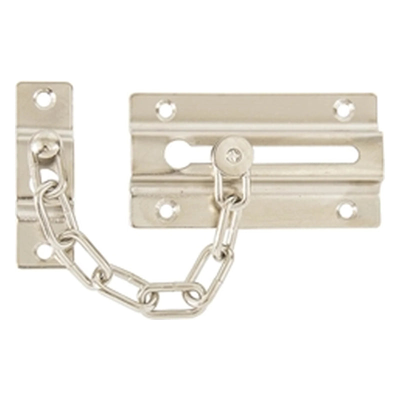 Tuff Stuff Chain Door Guard, Dull Chrome
