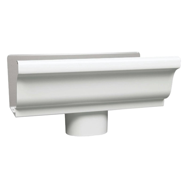 White Gutter Tail Piece