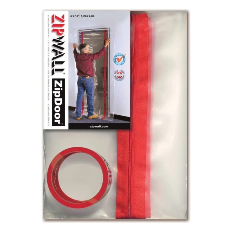 ZipWall ZipDoor Standard Plastic Door Kit